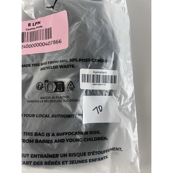 Gymshark Women's Mesh Placement Gym Leggings Green Medium B8A6F Ruched - Picture 9 of 9